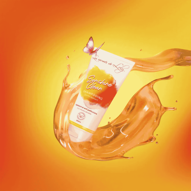 Sunshine Clean Shampooing Cuir Chevelu Sensible, 200ml