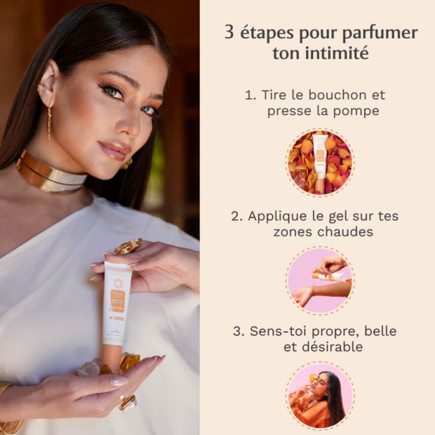 Amber Flower - La précieuse Gel Parfumant, 30ml