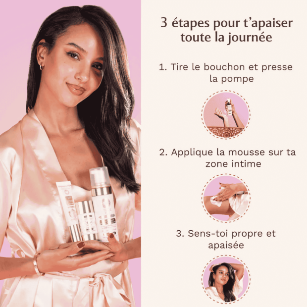 Monoi Oriental - La rayonnante Mousse nettoyante intime, 150ml