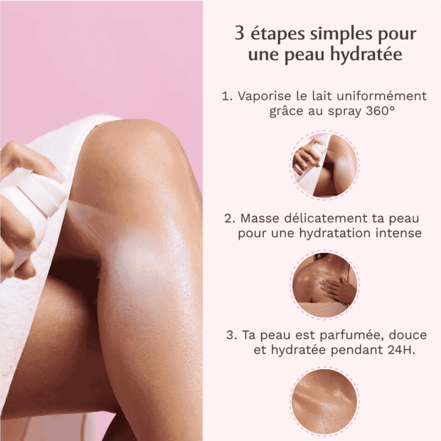 Rose Mystik - l'envoûtante Lait en Spray Parfumé, 200ml