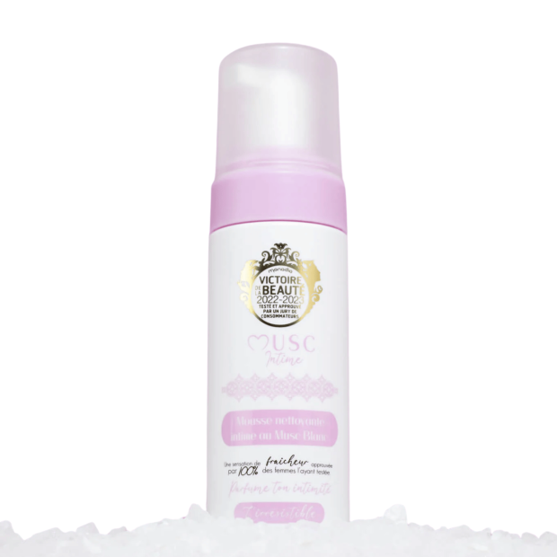 Musc Blanc - L’irrésistible Mousse nettoyante intime, 150ml | Parashop.com