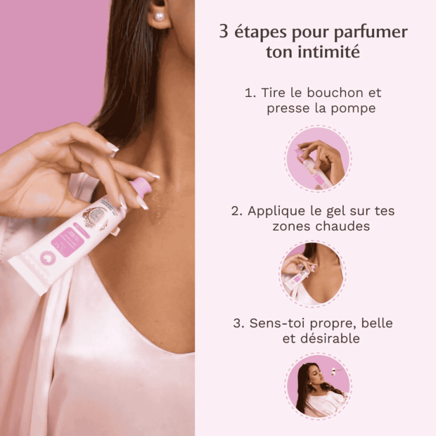 Musc Blanc - L’irrésistible Gel parfumant, 30ml