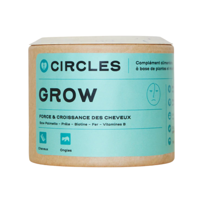 GROW Cure Force & Croissance des Cheveux 1 mois, 30 gélules | Parashop.com