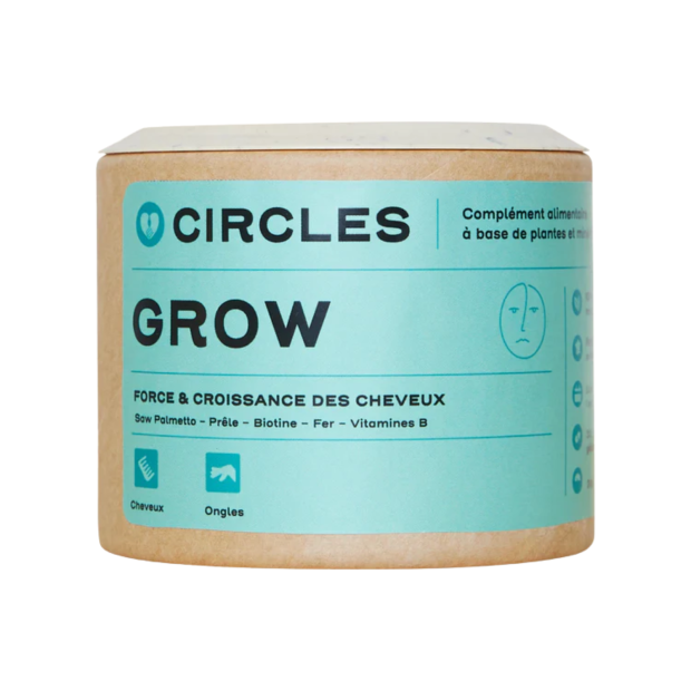 GROW Cure Force & Croissance des Cheveux 1 mois, 30 gélules | Parashop.com