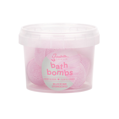 Billes de Bain Effervescentes Rose Cerisier, x5 | Parashop.com