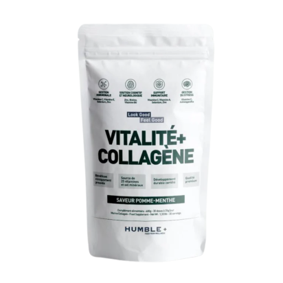 PROTÉINE+COLLAGEN POUDRE Pomme Citron, 600g | Parashop.com