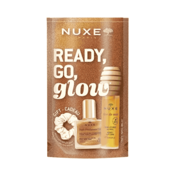 Rêve de Miel Kit Soin Lèvres au Miel 10ml + Huile Prodigieuse Or 10ml + Chouchou Offert | Parashop.com