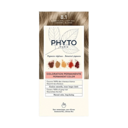 Coloration Teinte 8.1 Blond Clair Cendré 50ml + 50ml + 12ml | Parashop.com
