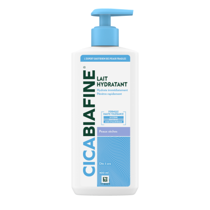 Cicabiafine Lait Hydratant Corporel Quotidien Peaux Sèches, 400ml | Parashop.com