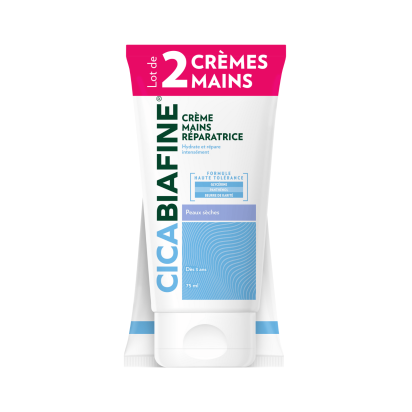 Cicabiafine Crème Mains Réparation Intense, Lot 2X75ml | Parashop.com