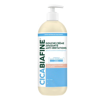Cicabiafine Crème Douche Anti-Irritations Apaisante, 1L | Parashop.com