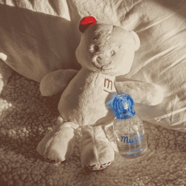Musti Eau De Soin 50ml + Doudou Ours Blanc OFFERT