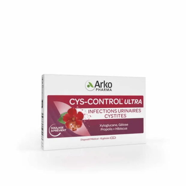 Cys-Control Ultra Infections Urinaires Cystites, 15 Capsules | Parashop.com