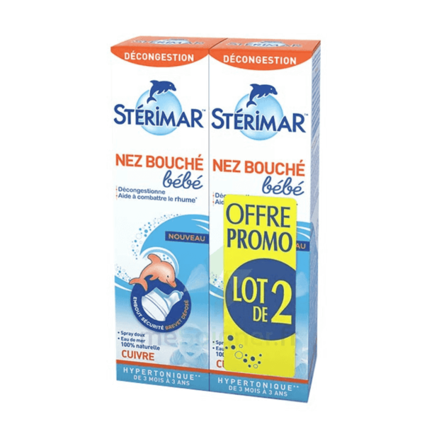 Nez Bouché Bébé, Lot 2x100ml