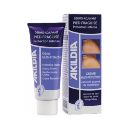 Akildia Crème Multi-Protectrice Pied Diabétique, 75ml