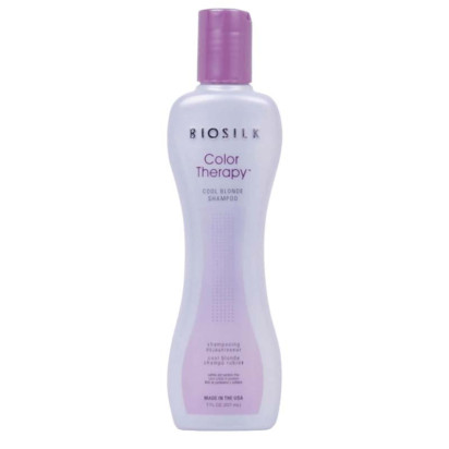 COLOR THERAPY Shampoing cool blonde déjaunisseur, 207ml Biosilk - Parashop