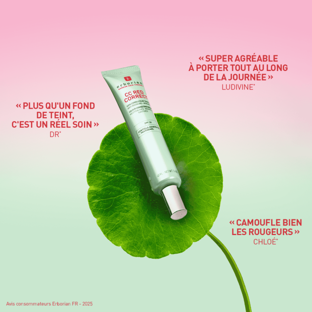 CC RED CORRECT Soin Correcteur Teinté Anti-rougeurs et Apaisant, 15ml