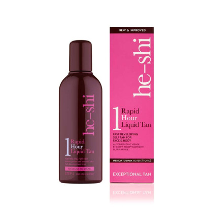 1 HOUR LIQUID TAN, Liquide autobronzant, 150ml