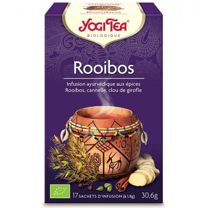 Infusion Rooibos Bio, 17 sachets Yogi Tea - Parashop