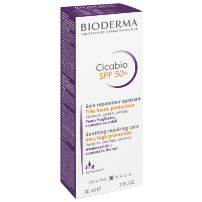 CICABIO Crème SPF50+, 30ml Bioderma - Parashop