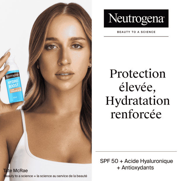 Hydro Boost Fluide Hydratant Avec Acide Hyaluronique B5 Et Niacinamide Spf50, 50ml
