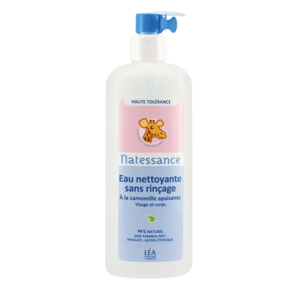 BÉBÉ, Eau Nettoyante Sans Rinçage, 500ml Natessance | Parashop.com