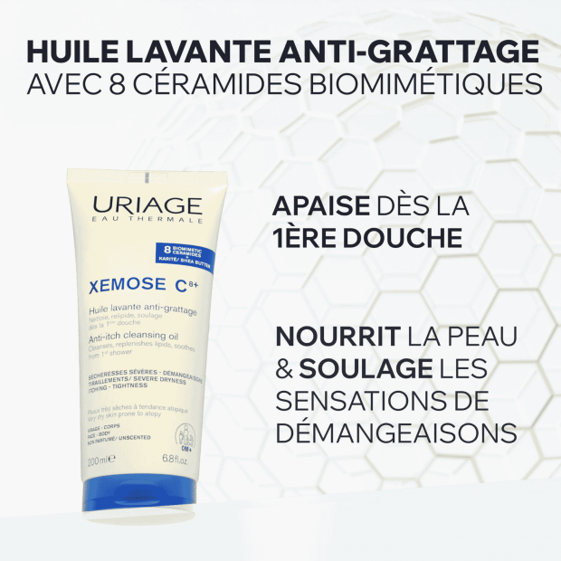Xémose Huile Lavante Apaisante, 200ml
