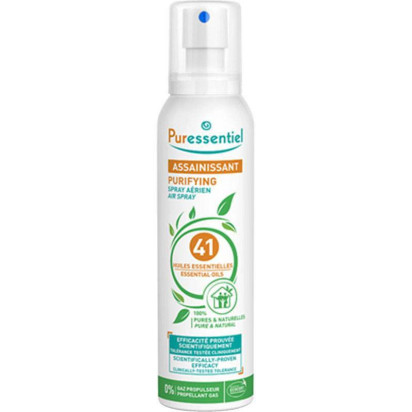 ASSAINISSANT, Spray Aérien Assainissant 41 Huiles Essentielles, 200ml Puressentiel - Parashop