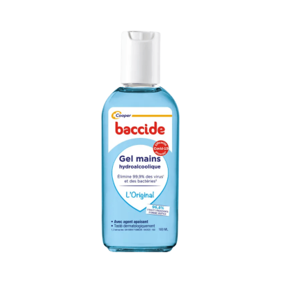 Baccide Gel Mains sans Rinçage, 100ml | Parashop.com