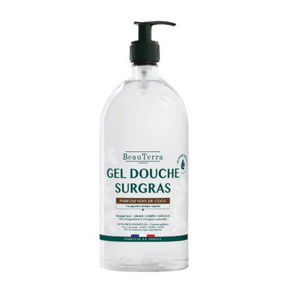 Gel Douche Surgras Noix de Coco, 1L | Parashop.com