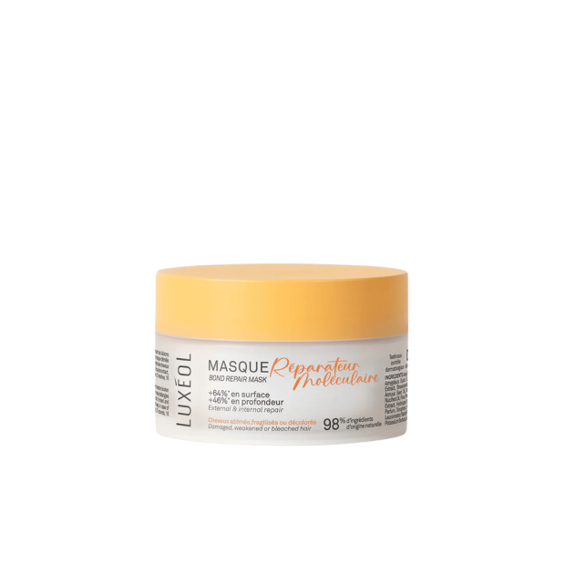 Moleculaire Masque Réparateur Cheveux Abîmés Fragilisés ou Décolorés, 200ml | Parashop.com
