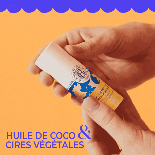 Vanille Soleil Parfum Solide Bienfaisant, 5g