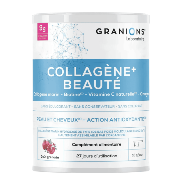 Collagène+ Beauté Peau et Cheveux Action Antioxydante Fruits Rouges, 260g | Parashop.com