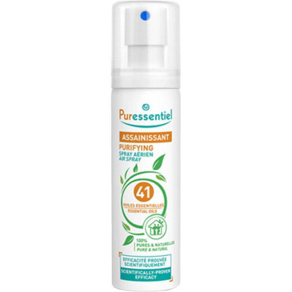 ASSAINISSANT, Spray Aérien Assainissant 41 Huiles Essentielles, 75ml Puressentiel - Parashop