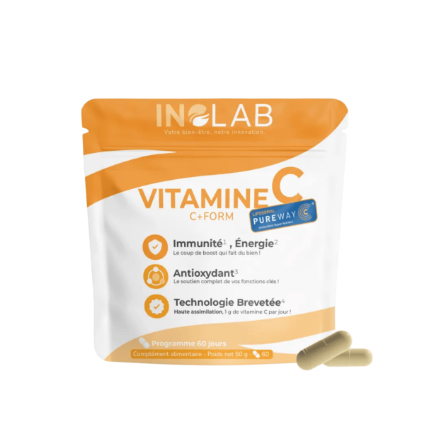 Inolab C+Form Vitamine C Liposomale, 60 gélules | Parashop.com