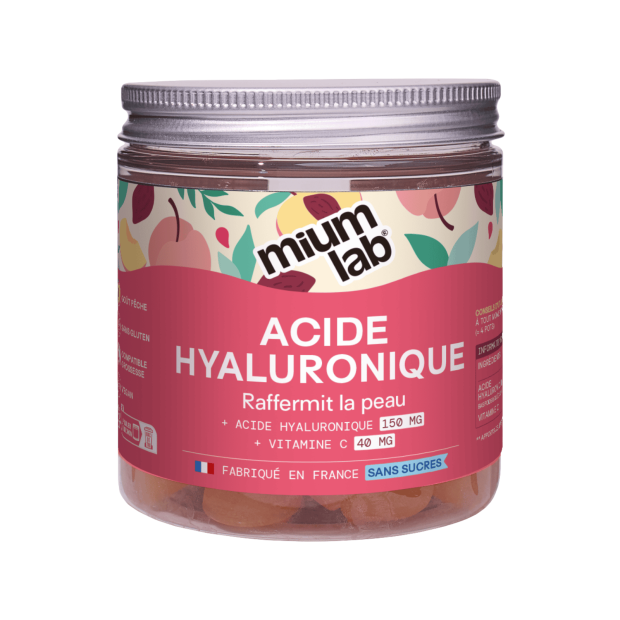 Mium Lab Gummies Acide Hyaluronique Sans Sucre, 42 gummies | Parashop.com