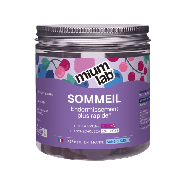 Mium Lab Gummies Sommeil Sans Sucre, 42 gummies | Parashop.com