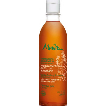 shampoing doux purifiant pour cheveux gras. Fl 200ml