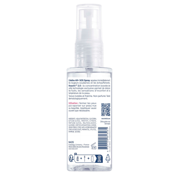 Crealine AR+ Sos Spray Peaux Sensibles Réactives, 70ml