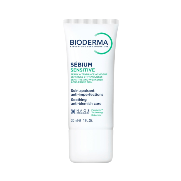 Bioderma SÉBIUM Sensitive soin apaisant anti-imperfections, 30ml | Parashop.com