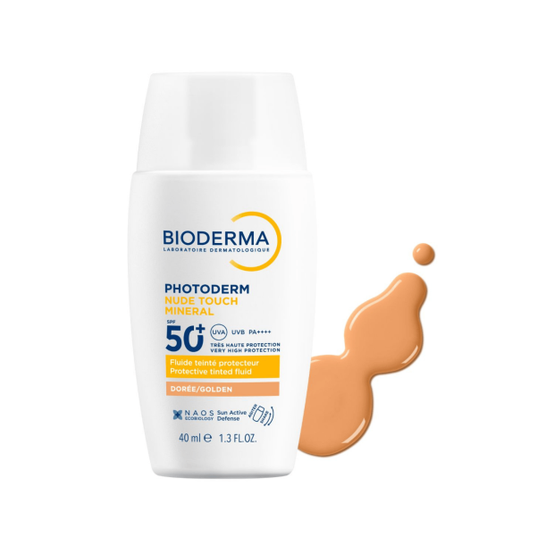 Photoderm Nude Touch Mineral Spf50+ Doré, 40ml