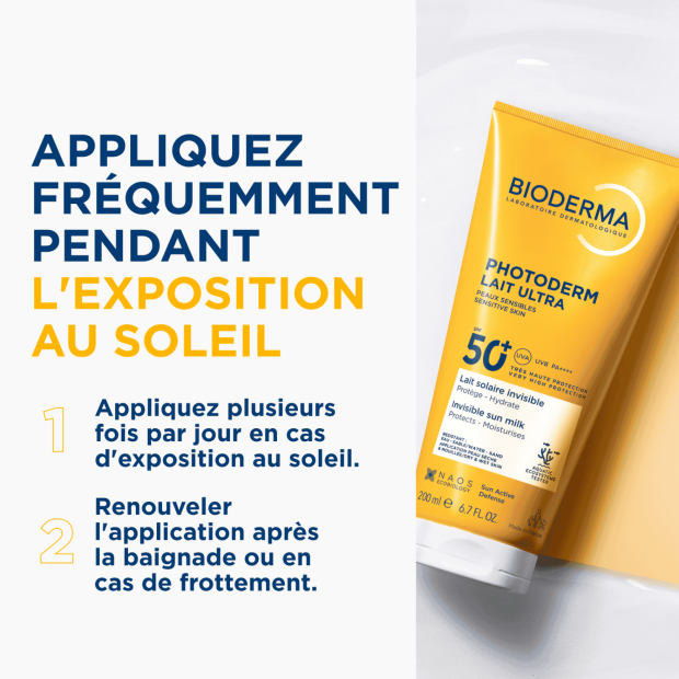 Photoderm Lait Ultra Spf50+, 200ml