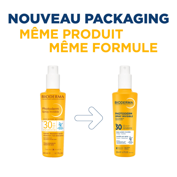 Photoderm Spray Invisible Spf30 Peaux Sensibles, 200ml