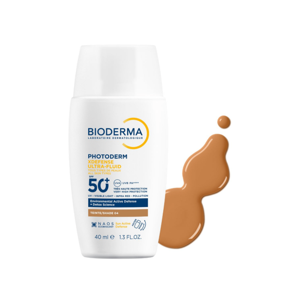Photoderm XDefense Ultra-Fluid SPF50+ Teinté 04, 40ml
