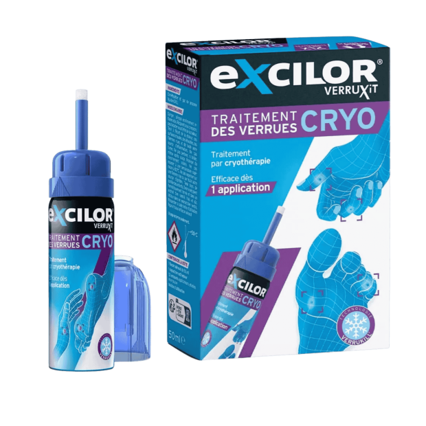 Excilor Cryo Traitement des verrues, 50ml | Parashop.com