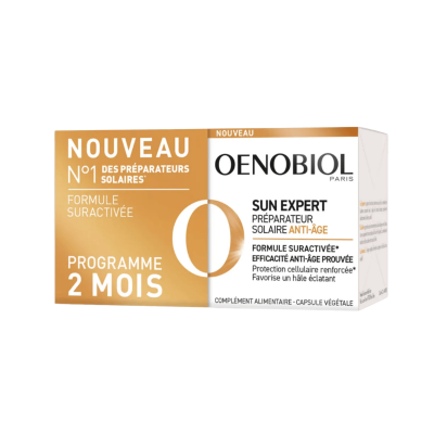 Sun Expert Préparateur Solaire 3en1, Lot 2x30 Capsules | Parashop.com