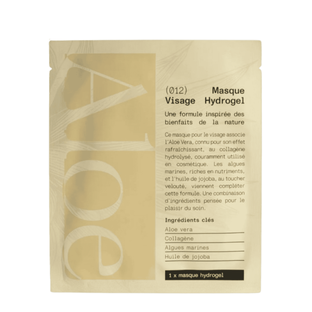 Masque Hydrogel Visage Hydratation Intense, 1 unité | Parashop.com