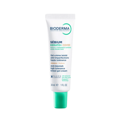 SÉBIUM KERATO+ COVER Gel-Crème Teinté Anti-Imperfections Teinte Médium, 30ml | Parashop.com