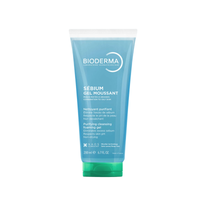 SEBIUM Gel Moussant Nettoyant et Purifiant, 200ml | Parashop.com