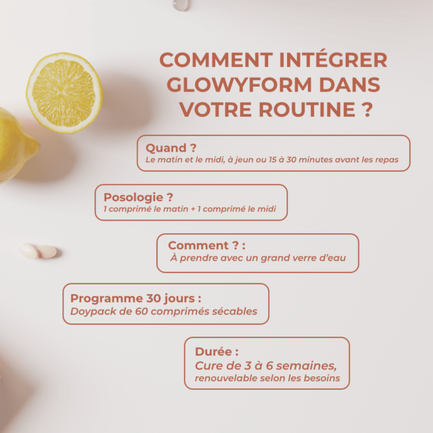 Glowyform Complexe Drainage & Détox 30 jours